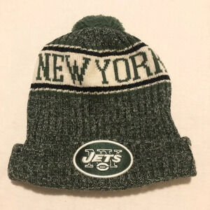 NFL Team Logo New York Jets New Era Toque Winter Knit  Beanie Hat